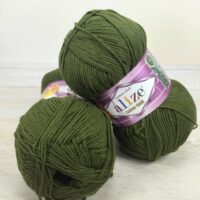Алізе Котон Голд (Alize Cotton Gold) 100г/330м 029 лісова зелень