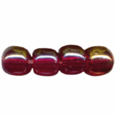 Бисер Preciosa 354 5г 33 красный прозрачный