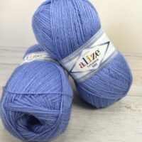 Алізе Ланаголд (Alize LanaGold) 800 100г/800м 040 блакитний