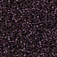 Бісер Miyuki Delica Beads 11/0 5г DB-611 блискучий, фіолетовий
