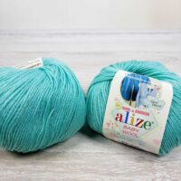 Алізе Бебі вулл (Alize Baby Wool) 50г/175м 019 м'ята