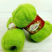 Алізе Кід Мохер (Alize Kiid Mohair) 50г/500м 117 зелений