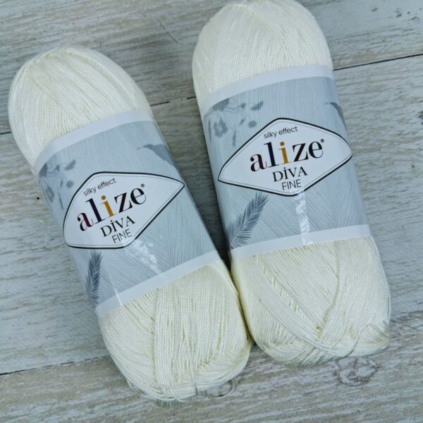 Алізе Діва Файн (Alize Diva Fine) 100г/600м 450 шампань