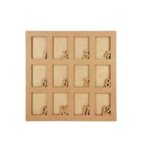 Рамка "1 Год" 53,5*53,5*0,9см МДФ