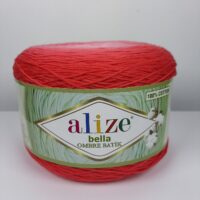 Алізе Белла омбре (Alize bella Ombre Batik) 250г/900м 7404 рожевий