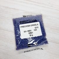 Бісер 02621 Preсiosa 10/0 сіро-фіолетовий 25г
