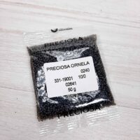 Бісер 02641 Preсiosa 10/0 сірий натуральний 25г