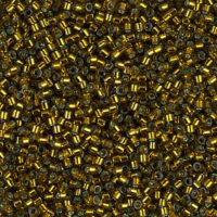 Бісер Miyuki Delica Beads 11/0 5г DB-604 блискучий, середньо-золотий