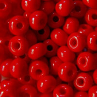 Бисер Чехия Preciosa 4/0 5г 93170 красный натуральный