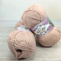 Алізе Котон Голд (Alize Cotton Gold) 100г/330м 161 пудра