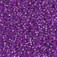 Бісер Miyuki Delica Beads 11/0 5г DB-1345 блискучий, фіолетовий