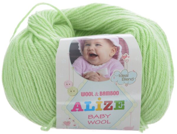 Алізе Бебі вулл (Alize Baby Wool) 50г/175м 041 світлий салат