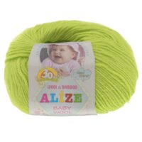 Алізе Бебі вулл (Alize Baby Wool) 50г/175м 612 салат