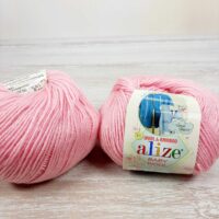 Алізе Бебі вулл (Alize Baby Wool) 50г/175м 185 світло-рожевий