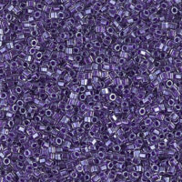 Бісер Miyuki Delica Beads Cut 11/0 5г DBC-923 рубка бузковий темний