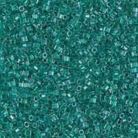 Бісер Miyuki Delica Beads Cut 11/0 5г DBC-918 рубка зелена бірюза