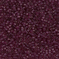 Бісер Miyuki Delica Beads 11/0 5г DB-1312 блискучий, темно-вишневий