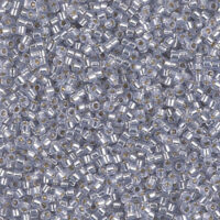 Бісер Miyuki Delica Beads 11/0 5г DB-1435 блискучий, срібно-сірий