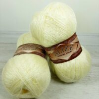 Алізе Ангора Голд Сімлі (Alize Angora Gold Simli) 100г/500м 062 молочний