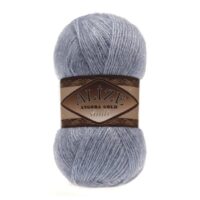 Алізе Ангора Голд Сімлі (Alize Angora Gold Simli) 100г/500м 221 джинс