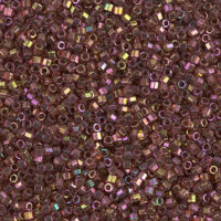 Бісер Miyuki Delica Beads Cut 11/0 5г DBC-103 рубка, червоно-райдужний