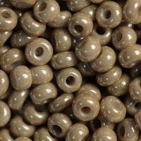 Бисер Чехия Preciosa 6/0 25г 46088  бежевый люстеред 25г