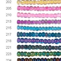 Бисер Zlatka в тубах 20г GR 11/0  28