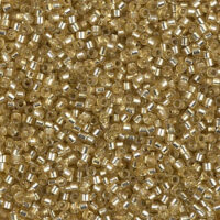 Бісер Miyuki Delica Beads 11/0 5г DB-686 блискучий, світло-золотий