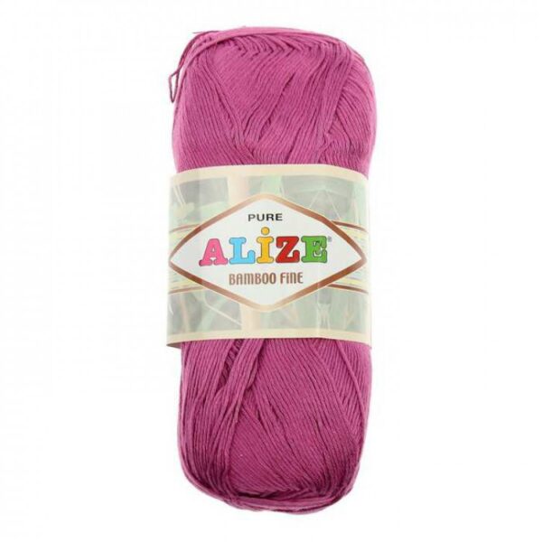 Алізе Бамбук файн (Alize Bamboo Fine) 100г/440м 046 малиновий