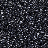 Бісер Miyuki Delica Beads 11/0 5г DB-10 натуральний чорний