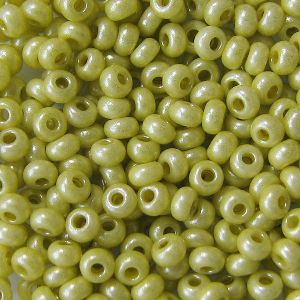 Бісер 16786 Preciosa 10/0 оливковий натуральний 25г