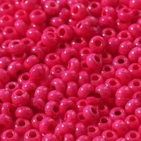 Бісер 16А77 Preciosa 10/0 рожево-кораловий натуральний 25г