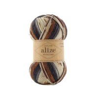 Алізе Вултайм (Alize Wooltime) 100г/200м 11024 графітово-рудий