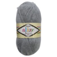 Алізе Ангора Спеціал (Alize Angora Special) 100г/550м 021 світло-сірий