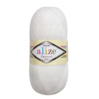 Алізе Ангора Спеціал (Alize Angora Special) 100г/550м 055 білий