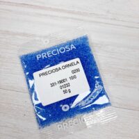 Бісер 01232 (10803) Preсiosa 10/0 синьо-блакитний прозорий 25г