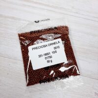 Бісер 01750 (836) Preсiosa 10/0 червона бронза метал 25г