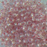 Бісер 58594 Preсiosa 10/0 свiтло-рожевий профарбований райдужний 25г