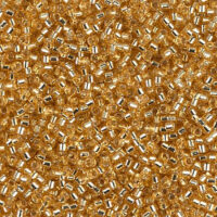 Бісер Miyuki Delica Beads Cut 11/0 5г DBC-42  рубка, блискучий, золотий
