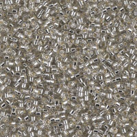 Бісер Miyuki Delica Beads 11/0 5г DB-1211 блискучий, срібний