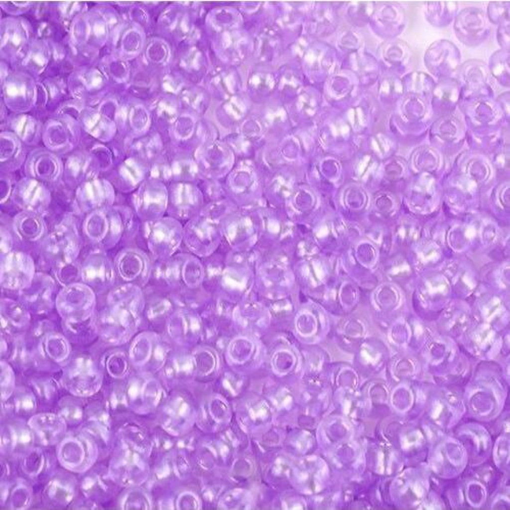 Бісер 08128 Preсiosa 10/0 світло-бузковий блискучий 25г