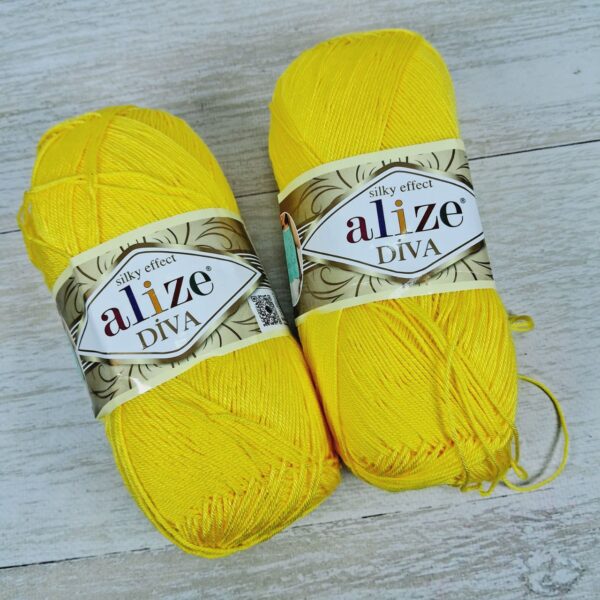 Алізе Діва (Alize Diva) 100г/350м 110 маргаритка