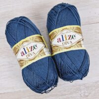 Алізе Діва (Alize Diva) 100г/350м 353 азуріт