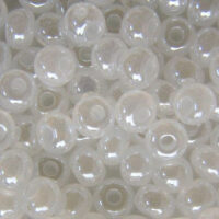 Бисер Чехия Preciosa 8/0 25г 57102 перлиний напівпрозорий