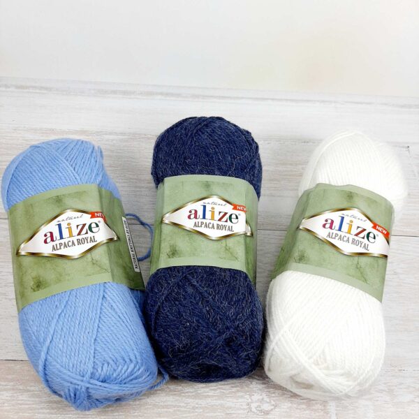 Алізе Альпака Роял (Alize Alpaca Royal) 100г/250м 356 блакитний
