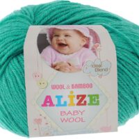 Алізе Бебі вулл (Alize Baby Wool) 50г/175м 610 бірюза