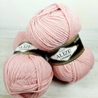 Алізе Ланаголд Класік (Alize LanaGold Classic) 100г/240м 161 рожевий