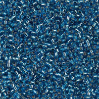 Бісер Miyuki Delica Beads 11/0 5г DB-149 блискучий, темно-блакитний