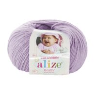Алізе Бебі вулл (Alize Baby Wool) 50г/175м 146 лаванда