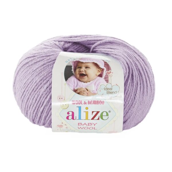 Алізе Бебі вулл (Alize Baby Wool) 50г/175м 146 лаванда